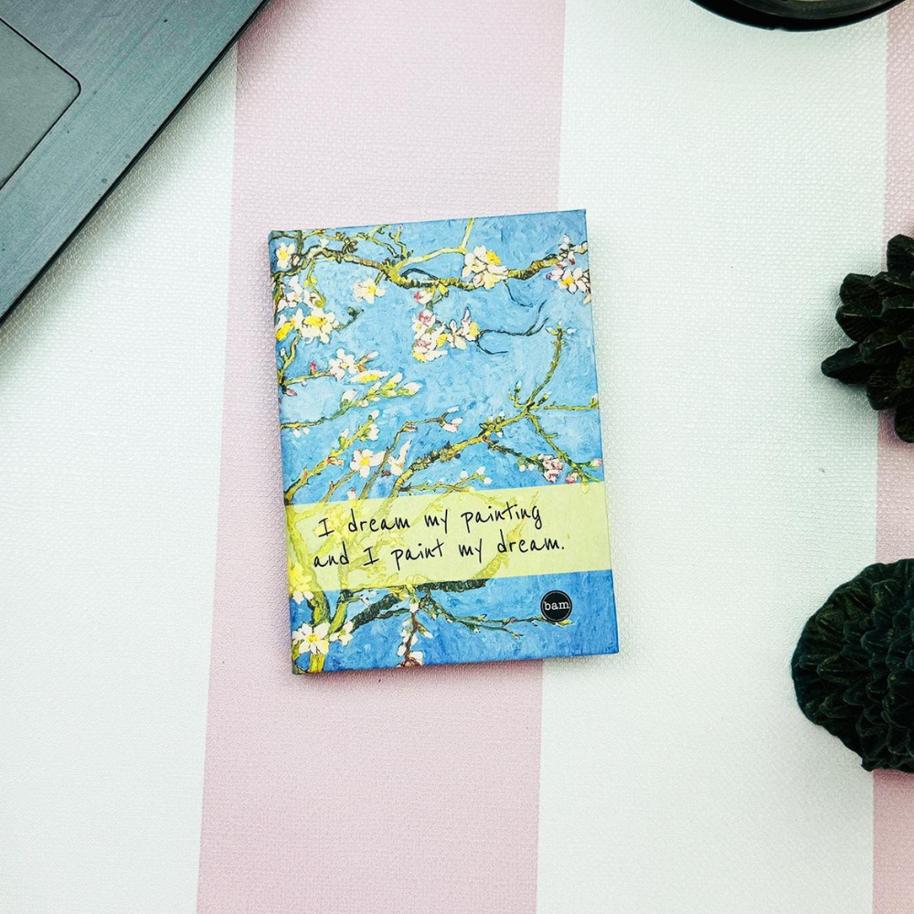 BADEM ÇİÇEĞİ SERT KAPAKLI NOT DEFTERİ