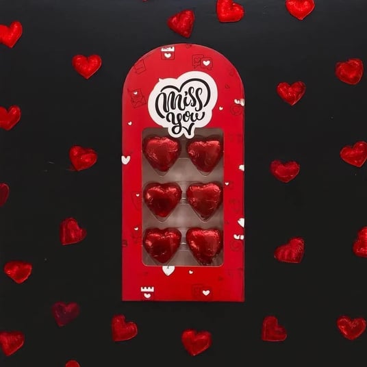 Milat-Miss You Love Kalp Çikolata 60gr